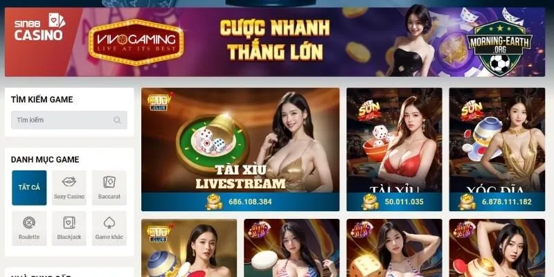 SIN88 – Nhà Cái Trực Tuyến Uy Tín Xanh Chín Hàng Đầu