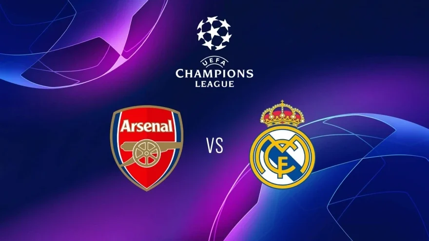 Tỷ lệ kèo: Arsenal vs Real Madrid 2h ngày 9/4