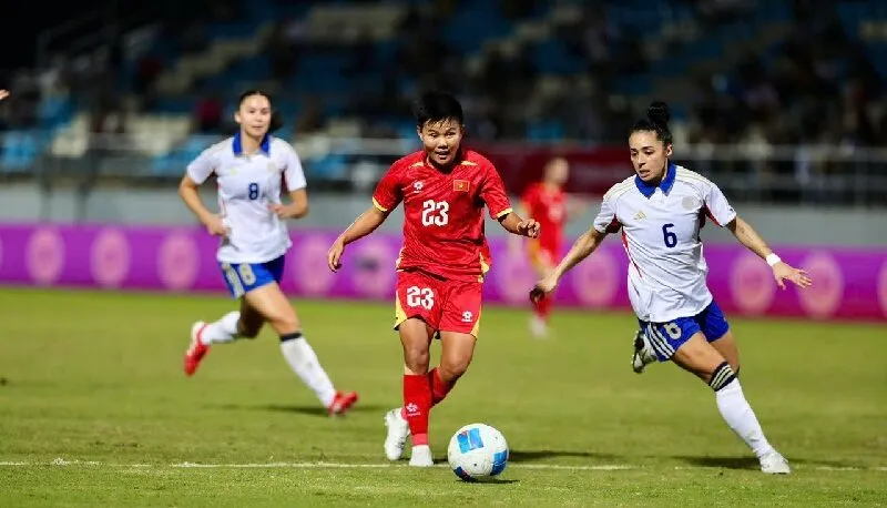 Tuyển nữ Việt Nam đối đầu tuyển nữ Philippines trong trận tranh huy chương vàng